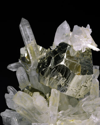 Quartz and Pyrite Crystals, CO