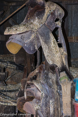 RMR_6098.jpg - Saddles .. 'pre-poop' value $1000.00 each .. post ..0