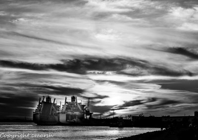 _RMR9782.jpg - navy ships at sunset