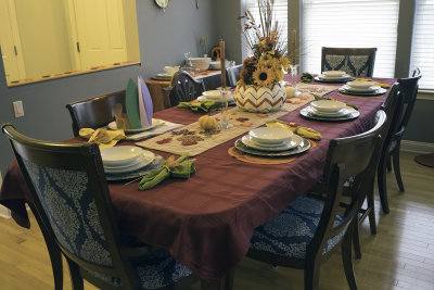 Holiday table
