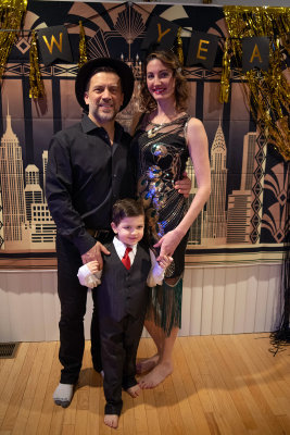 Mike and Angela with Blaise