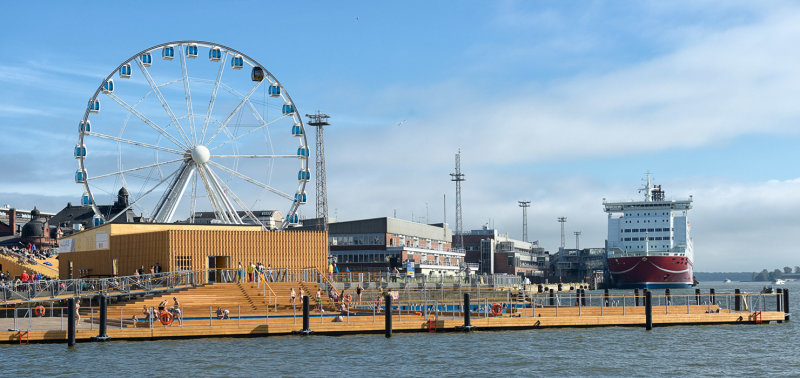 Allas Sea Pool and Viking Terminal