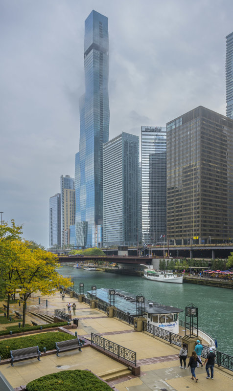 Early Fall by Chicago River