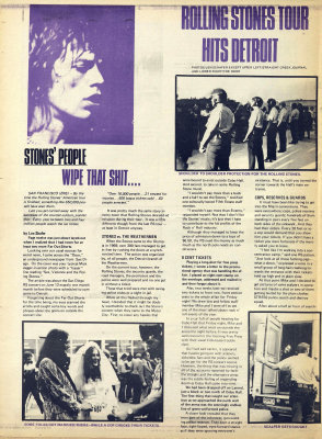Tour Press Clippings