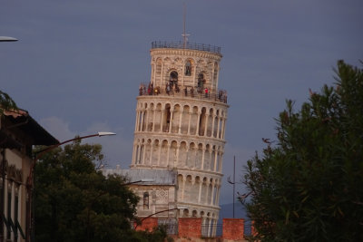 Our First Look at the Leaning Tower of Pisa