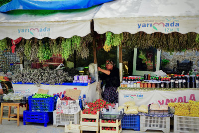 A Market in Şirince, Turkey
