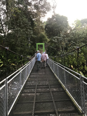 Crossing the Rio Tigre at Corcovado National Park