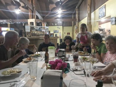 Dinner at Agua Dulce, Osa Peninsula