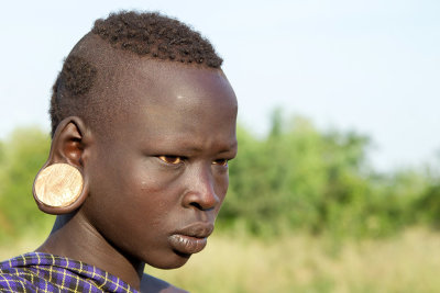 Mursi girl