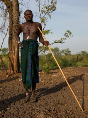 Mursi man
