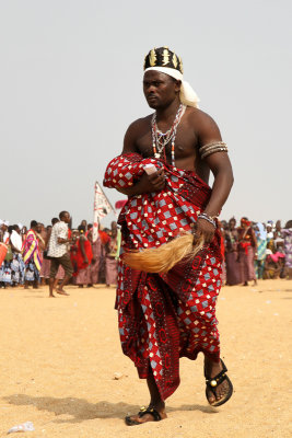 Man at Voodoo festival