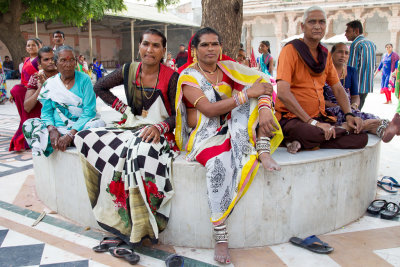 Eunuchs in Hindu temple