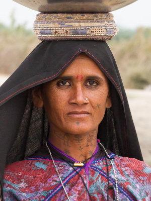 Dhebaria Rabari woman
