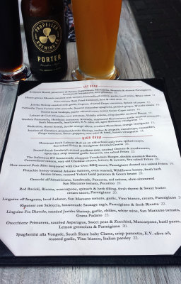 Bicycle Thief menu