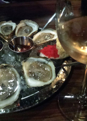 Oysters at the Press Gang