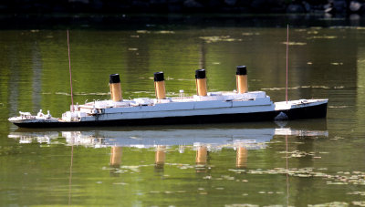 Halifiax Public Gardens - Titanic replica