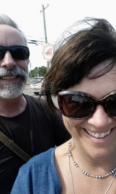 At the world famous Fisherman's Wharf