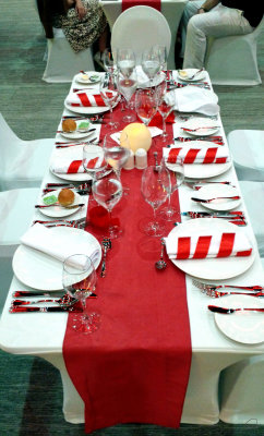 Christmas Dinner Table