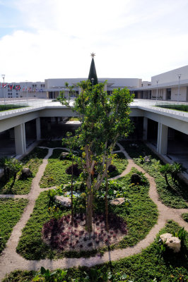 Courtyard Down at Parking Level