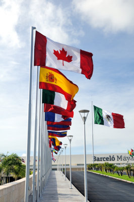 Canadian Flag Front and Centre