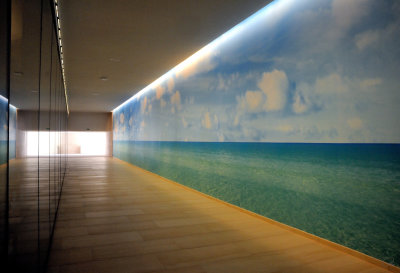 Sea Mural Outside Miramar Buffet