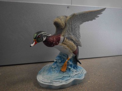 Wood Duck Big Decanter