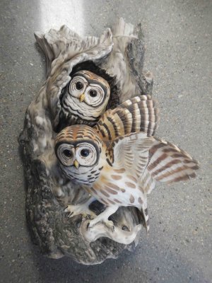 Barred Owl (wall mountable) Decanter