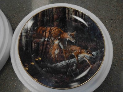 Trailblazers Deer and Fawns Plate