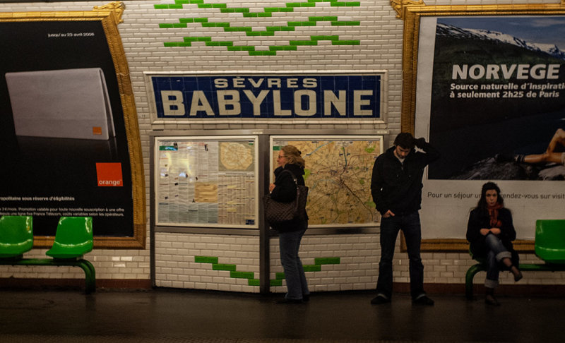 Sevres Babylone Metro Station