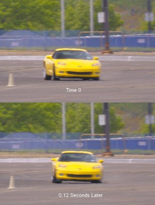 The moment the rear let go...