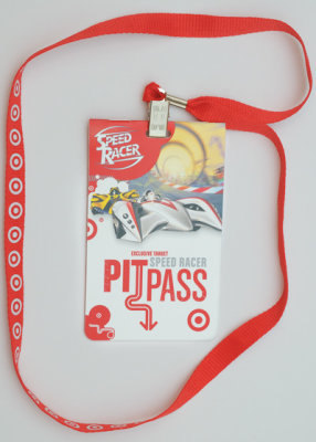 Speed Racer Pit Pass