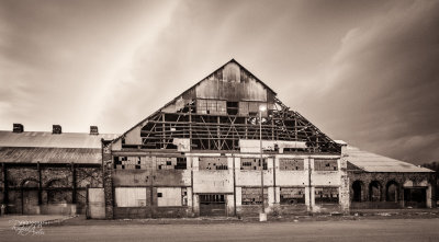 Abandoned building at Bethlehem Steel, Pennsylvania.