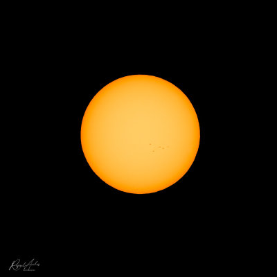 The Sun, showing its (age) spots...
