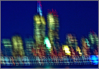 Twin Towers Abstract II