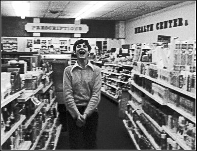 Tim Burrows at Porter's Drug during Lunchtime