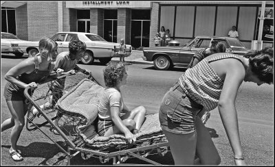 Bed Races down Main St.