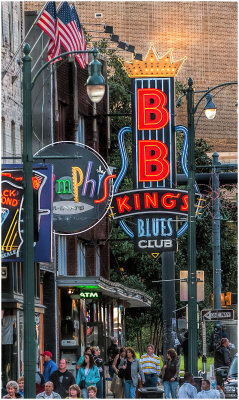 B B Kings Blues Club Sign