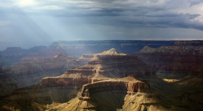 Storm left the Canyon