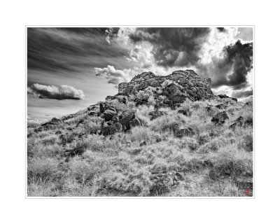 Art Poster_Wupotki_Village on the Rock_AZ_BW_16x20 copy.jpg