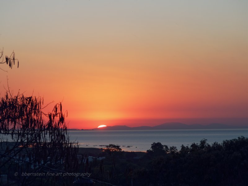 Sunrise over Lago Chapala