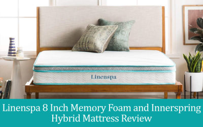 Linenspa 8 Inch Memory Foam and Innerspring Hybrid Mattress Review