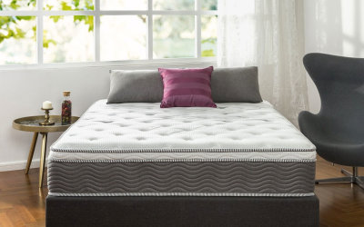 Zinus 12 Inch Performance Plus Extra Firm Spring Mattress Review