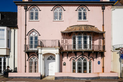 Sea front house in Sidmouth