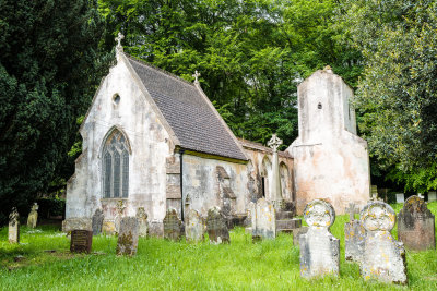Old church and burial ground @ Bicton Park