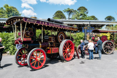 At Bicton Park - A Steam and old vehicles weekend