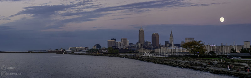 Cleveland Lakeside Panorama