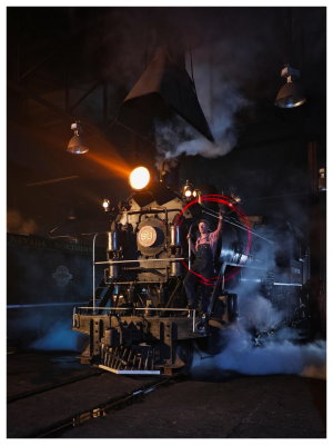 Enginehouse at Night