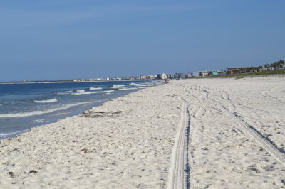 beach tracks