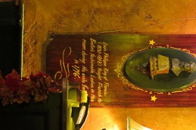 plaque inside Union Oyster House