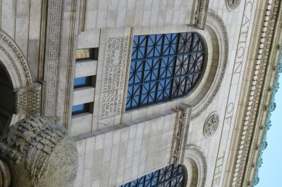 Boston Library window